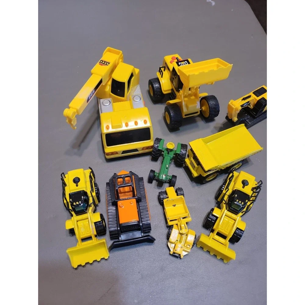 Tonka John Deere Etc.. Farm Tractor trucks Mixed lot toys